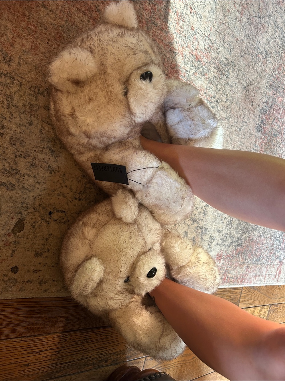 TOASTED MARSHMALLOW TEDDY | SLIPPER